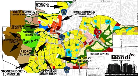 summerlin casino map.